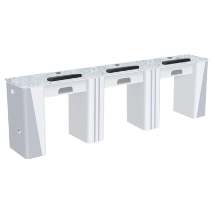 Mayakoba NOVA I Triple Manicure Table - JAT-NTBL-5151-KIT