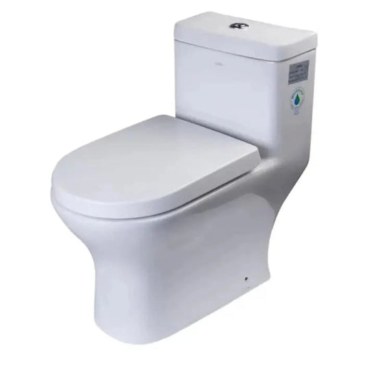 GREE EAGO Dual Flush One Piece Eco-Friendly High Efficiency Low Flush Ceramic Toilet - TB353