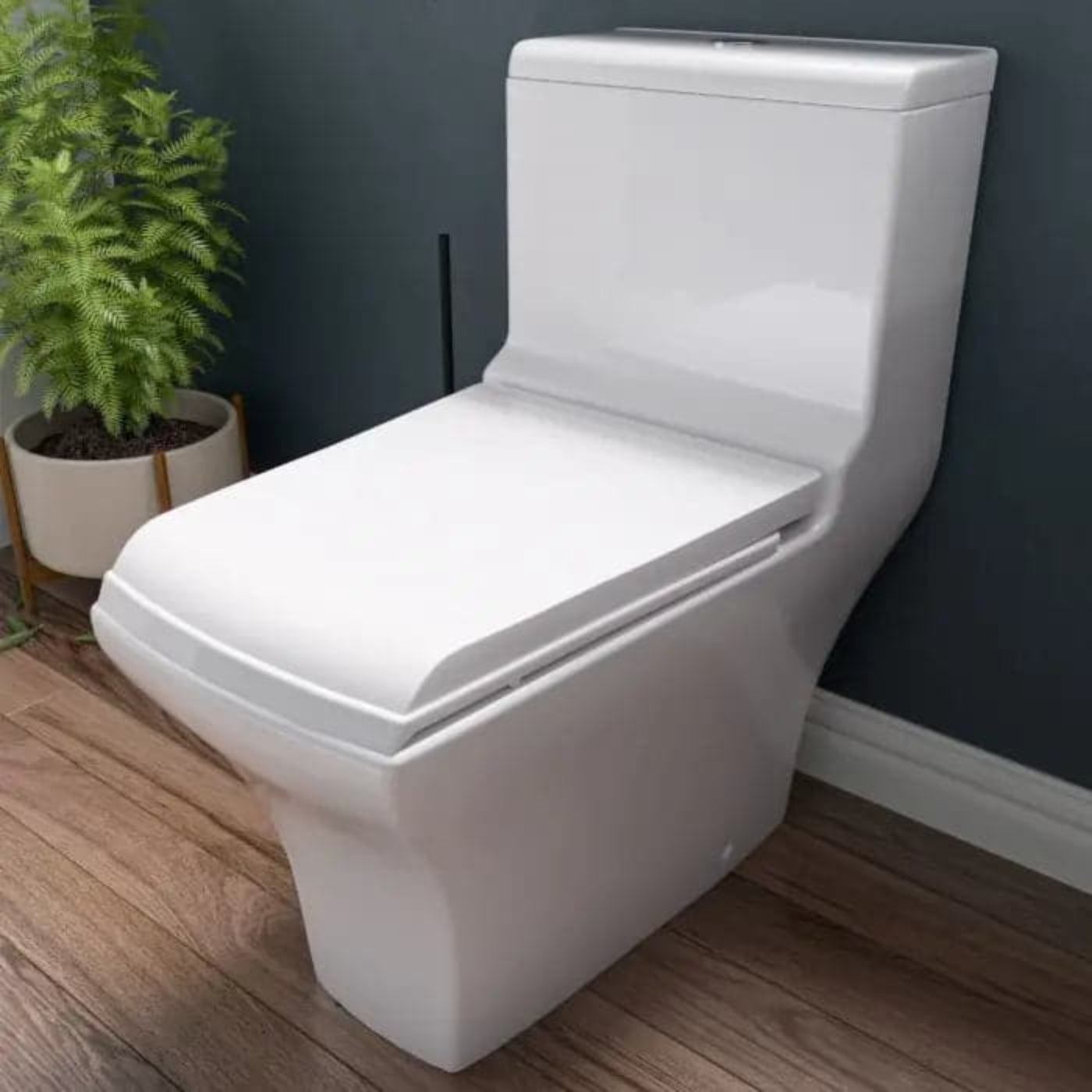 GREE EAGO Dual Flush One Piece Eco-Friendly High Efficiency Low Flush Ceramic Toilet - TB356
