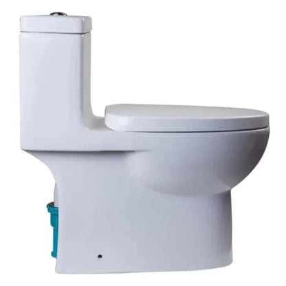 EAGO Dual Flush One Piece Eco-Friendly High Efficiency Low Flush Ceramic Toilet - TB359