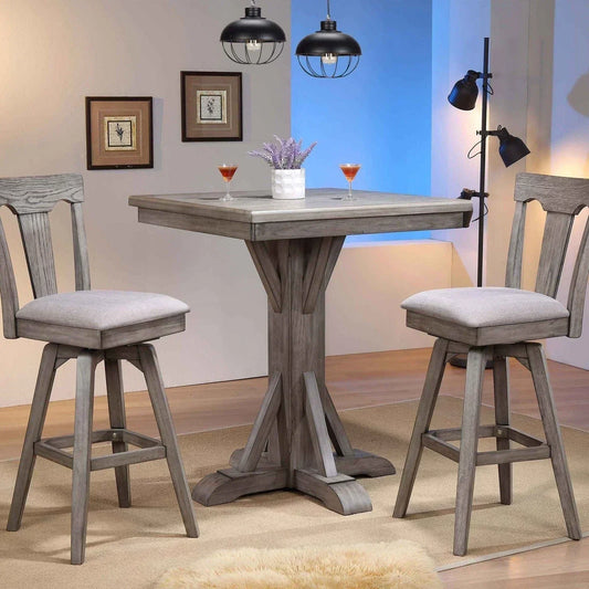 ECI Furniture Graystone 42 Height Pub Table - EC-0590-70-PGT-PGB