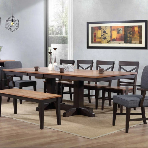 ECI Furniture Choices Trestle Dining Table - 0733-50-TT_TB