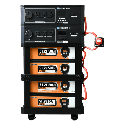 Eco Battery  SL3500 stackable power station - US-L02NK35KWUSL50DDCN-1