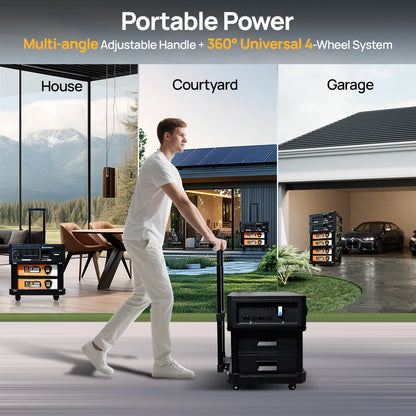 Eco Battery  SL3500 stackable power station - US-L02NK35KWUSL50DDCN-1