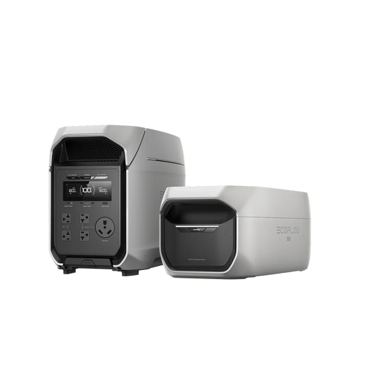 Aurora Generators 3 Ultra Plus Portable Power Station (3072Wh) + DELTA 3 Max Plus Smart Extra Battery - D3UP-D3MPEB