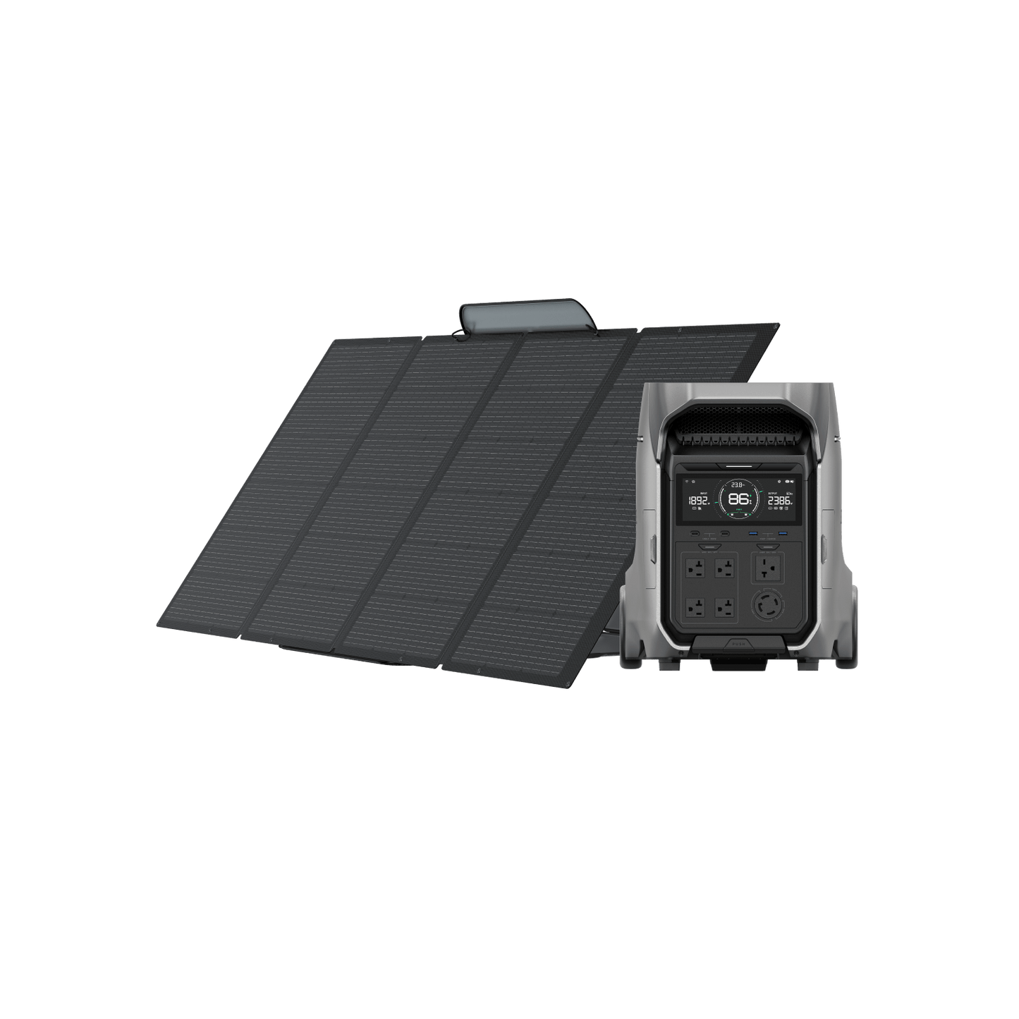 EcoFlow DELTA Pro 3 Solar Generator (PV400W) - DP3+400W