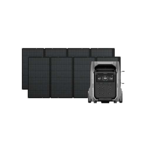 Aurora Generators  Pro 3 + 2* Ecoflow Solar Panel - PowerGen USA - DP3-400W2