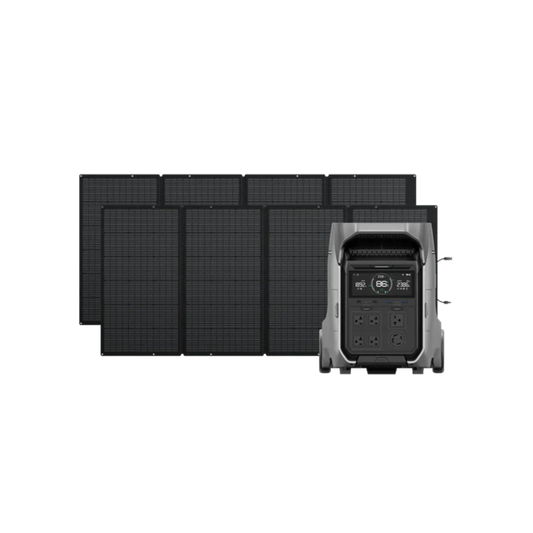 Aurora Generators  Pro 3 + 2* Ecoflow Solar Panel - PowerGen USA - DP3-400W2