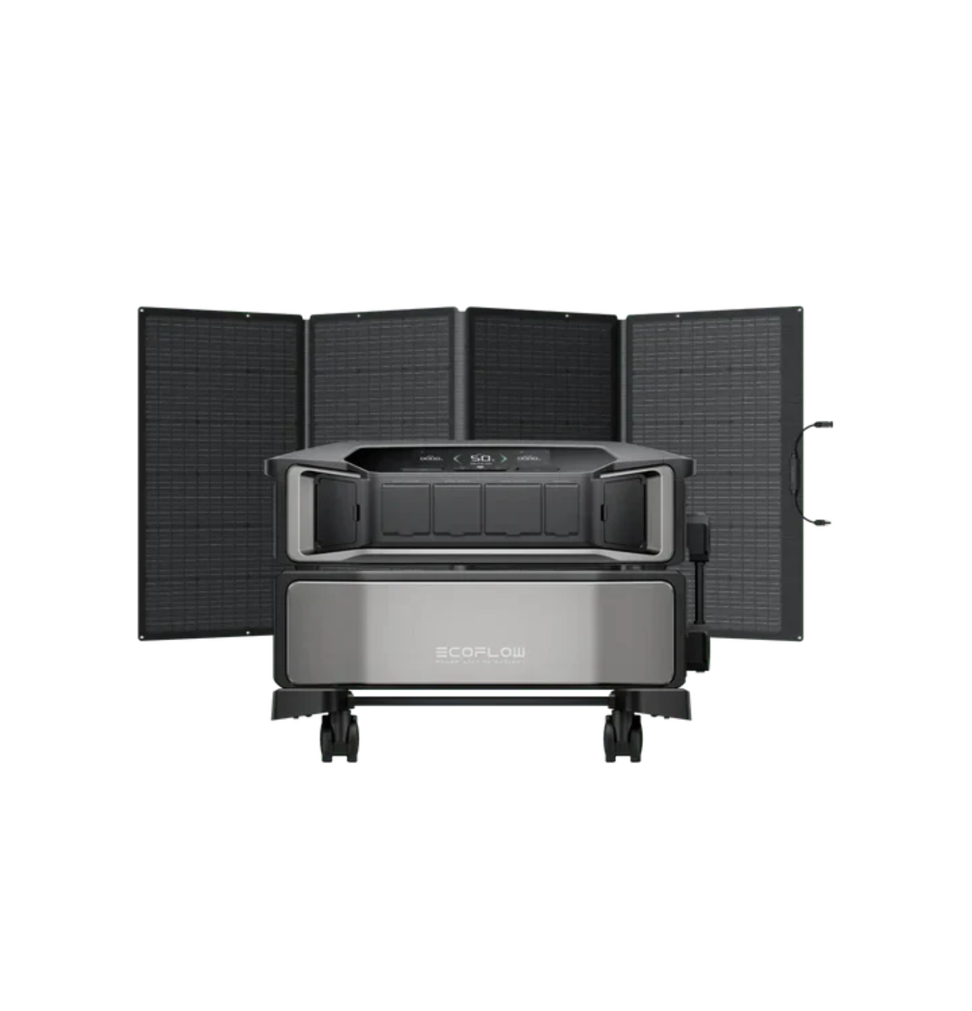 Aurora Generators  Ultra (Inverter + 1* Battery) + 400W Solar Panel |PowerGen USA - EFDPU-BP-400w-US