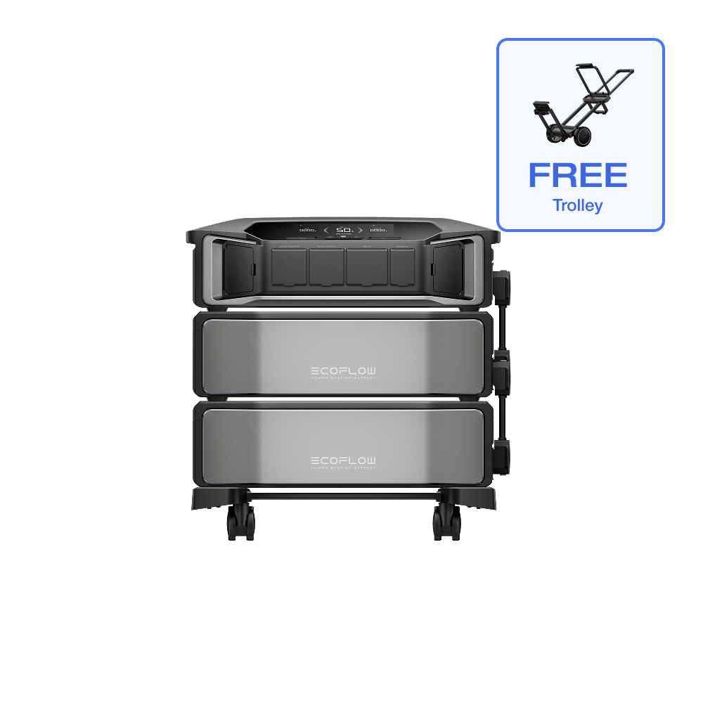 EcoFlow DELTA Pro Ultra + Extra Battery + Free Trolley (Flash Sale)