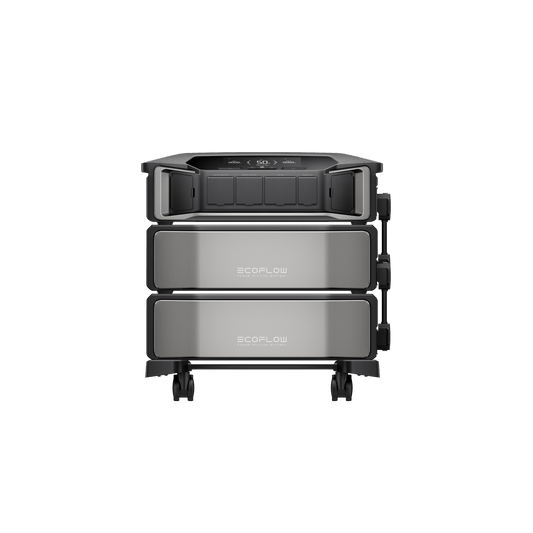 EcoFlow DELTA Pro Ultra + DELTA Pro Ultra Extra Battery (1 × Inverter + 2 × Batteries) - DPU-EB