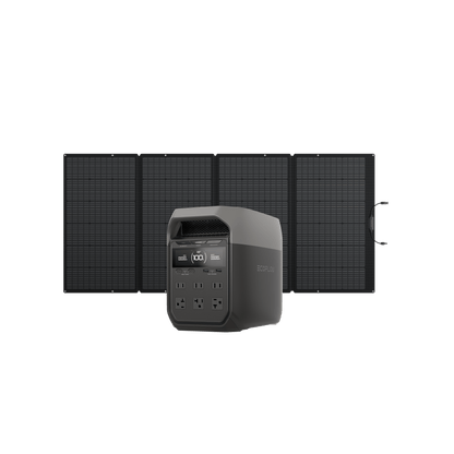 EcoFlow DELTA 3 Solar Kit - D3-110