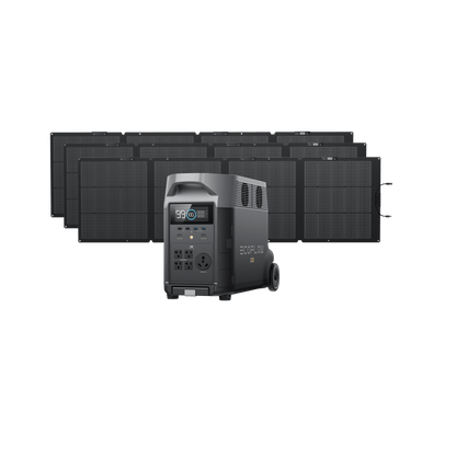EcoFlow DELTA Pro Solar Generator (PV220W)