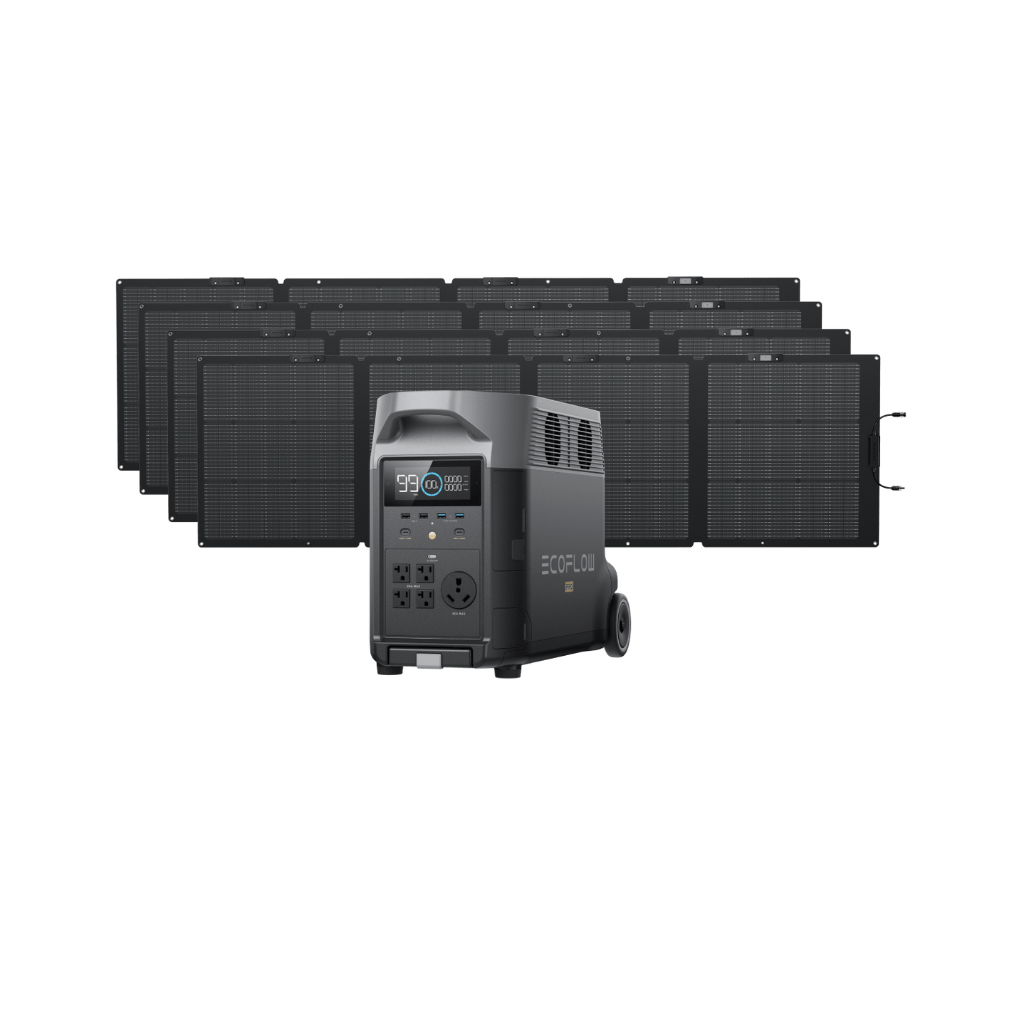 EcoFlow DELTA Pro Solar Generator (PV220W)