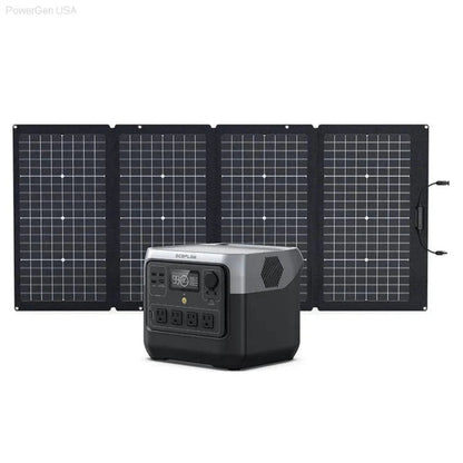 Aurora Generators   Portable Solar Panel - PowerGen USA - RIVER2PRO-220-1-US