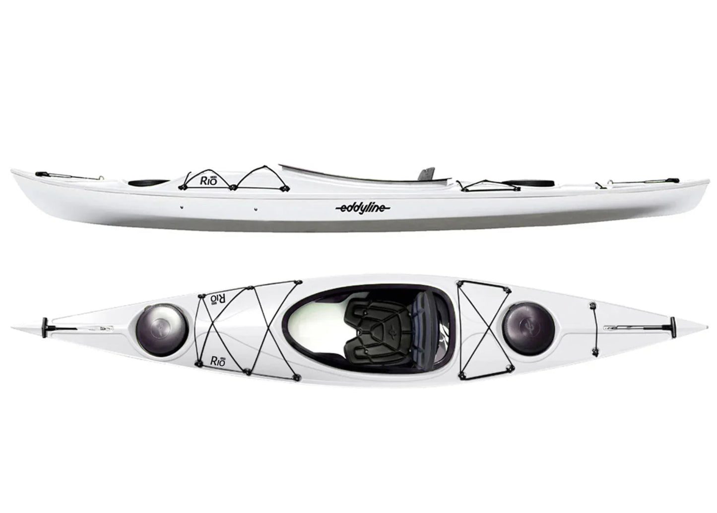 Eddyline Rio 120 Kayak - EDDYK-RIO120~SAPPHIRE-BLUE