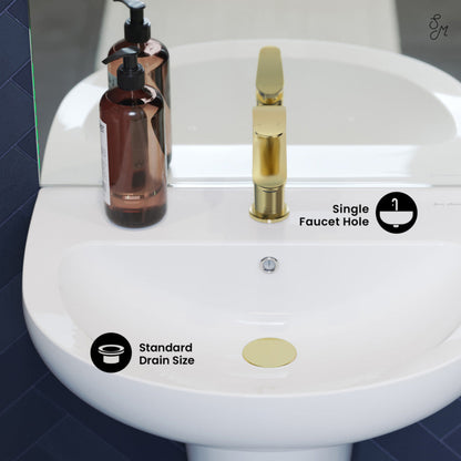 Swiss Madison Cache Wall Mount Sink - SM-WS321