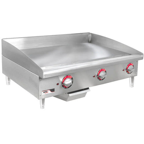 APW Wyott EG-36S 36" Electric Countertop Griddle - AWEG36I