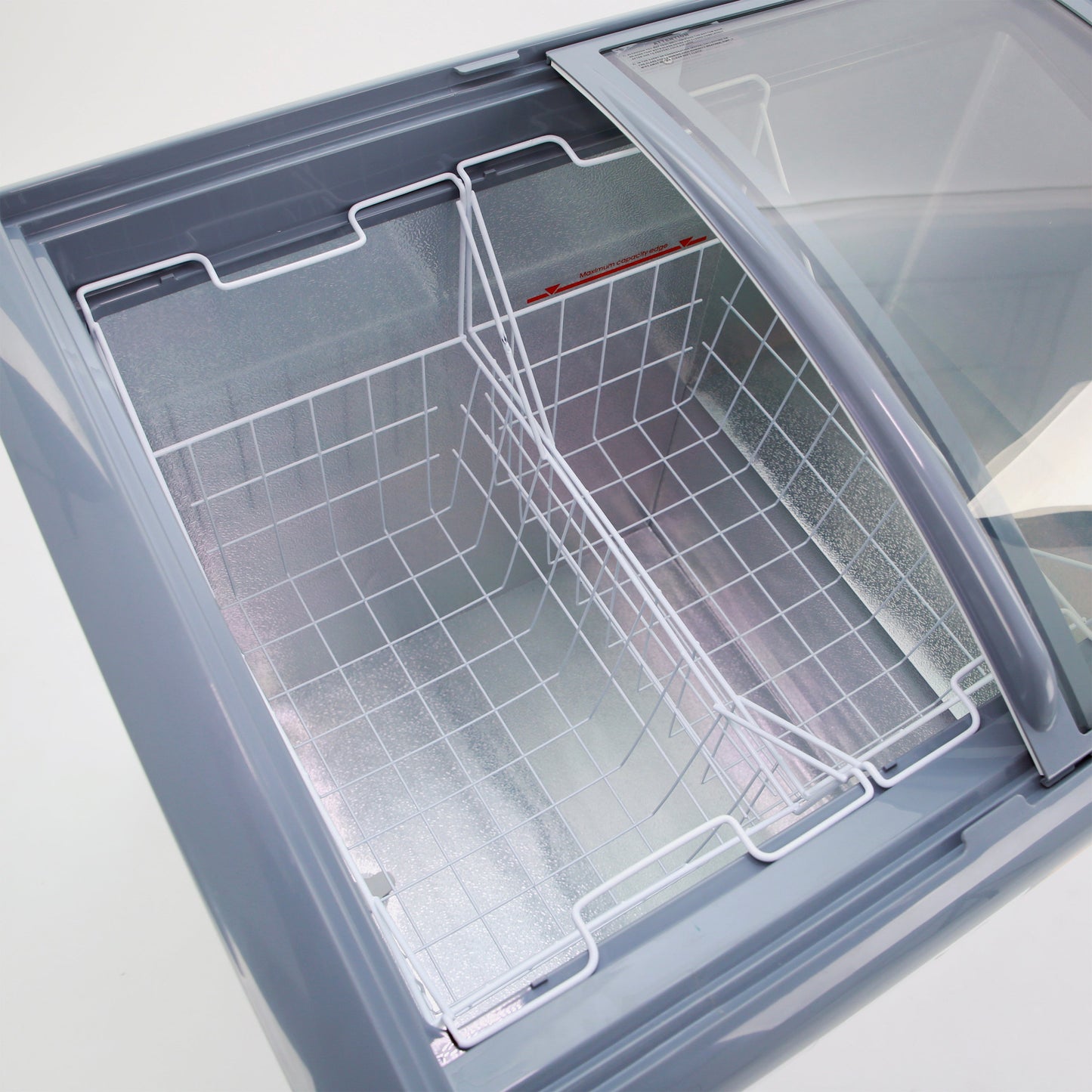 Avanti 9.5 cu. ft. Commercial Glass Top Freezer or Refrigerator - CFC836Q0WG