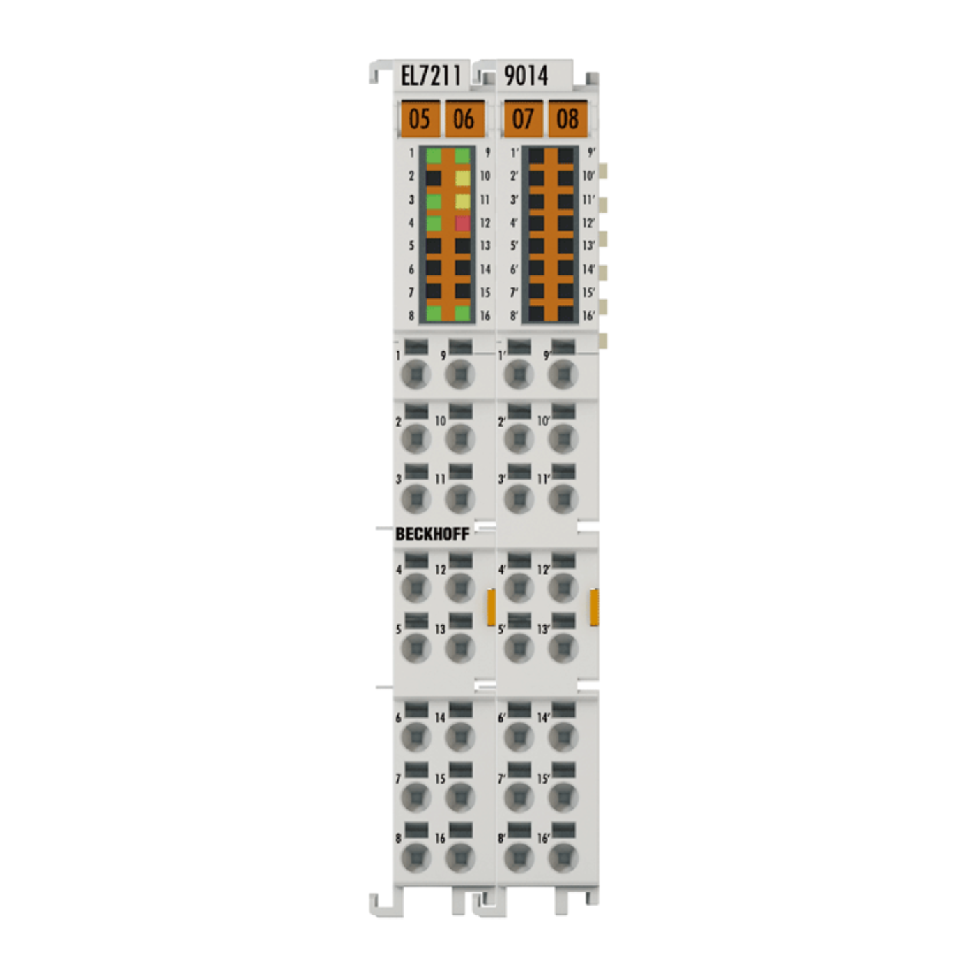 Beckhoff EtherCAT Servo Terminal 1-Channel Motion Interface 48 V DC 4.5 A OCT - EL7211-9014