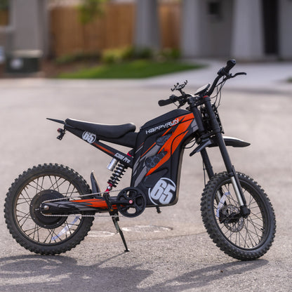 HappyRun High Performance HappyRun G300 Pro E-Dirt Bike 50 MPH - G300Pro