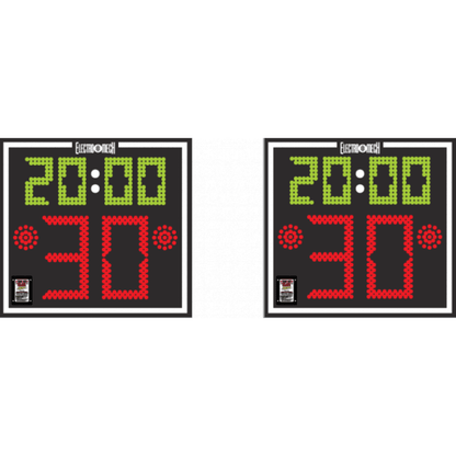 Electro-Mech Shot Clock Set With Game Clock Display - LX2180