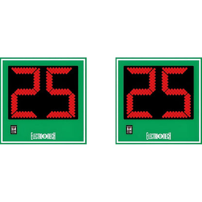 Electro-Mech Portable Play Clock Set With 24-Inch Digits - LX3024