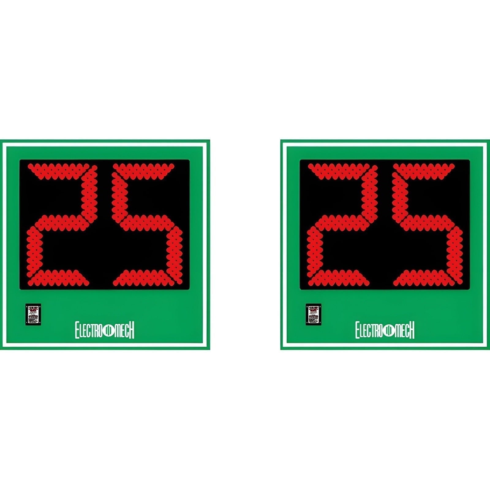 Electro-Mech Portable Play Clock Set With 24-Inch Digits - LX3024