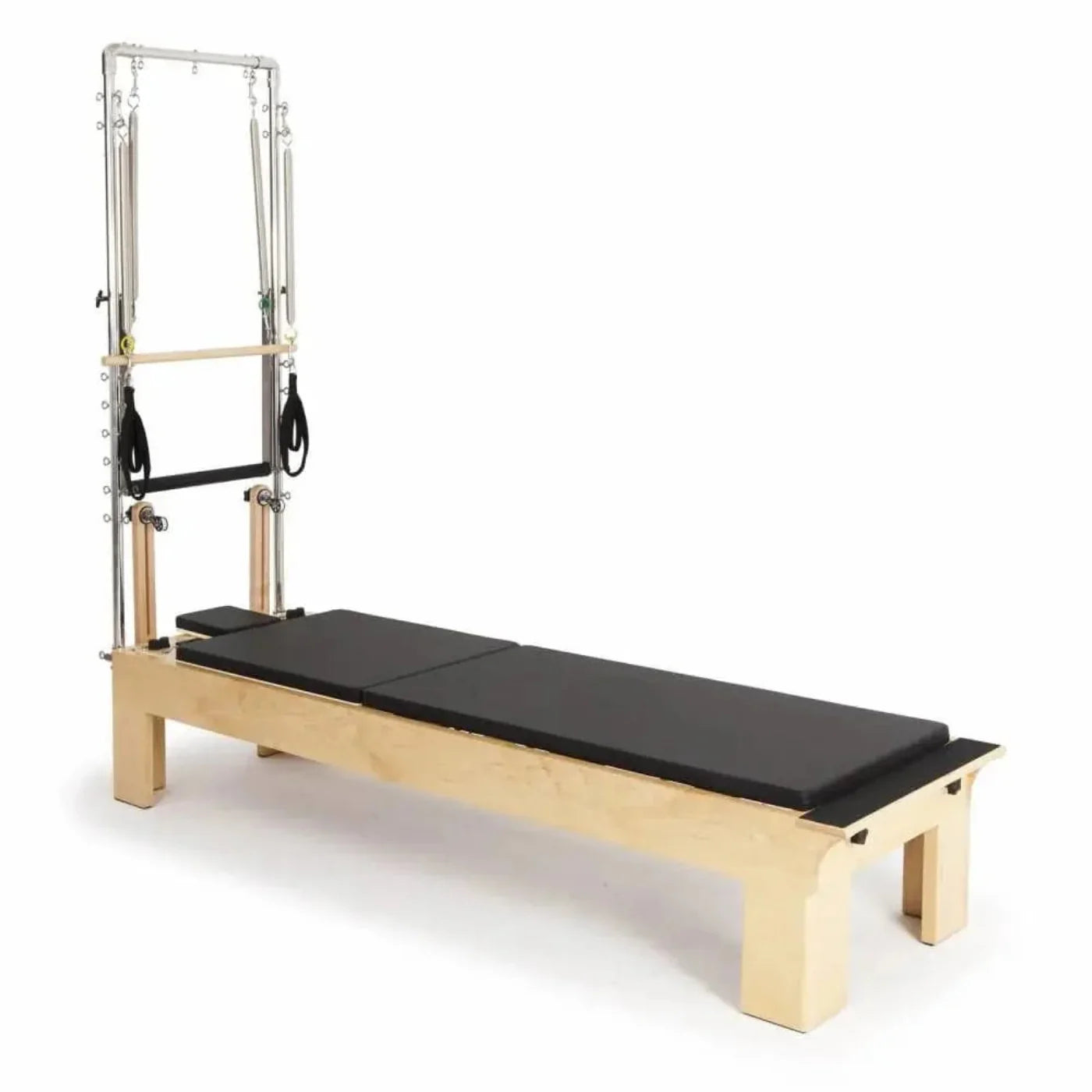 GREE Elina Pilates Wood Pilates Physio Reformer with Tower  - ELN 300005