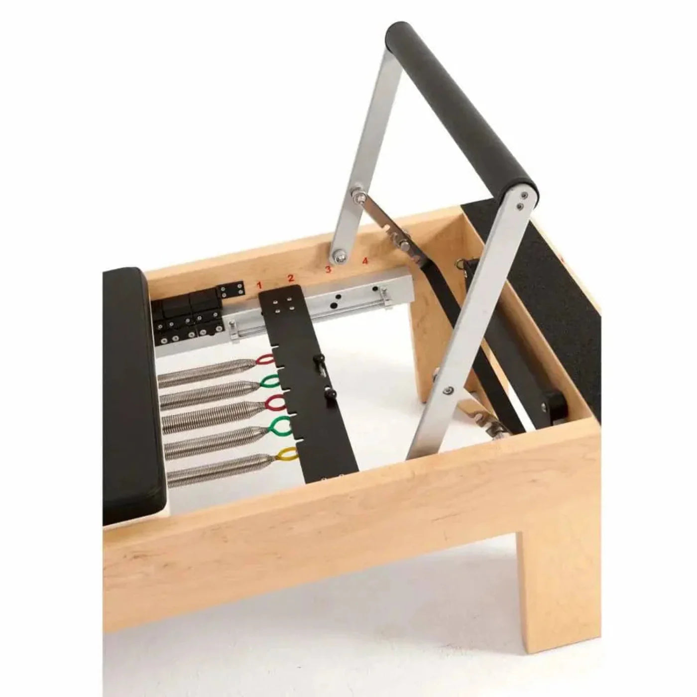 GREE Elina Pilates Wood Pilates Physio Reformer with Tower  - ELN 300005