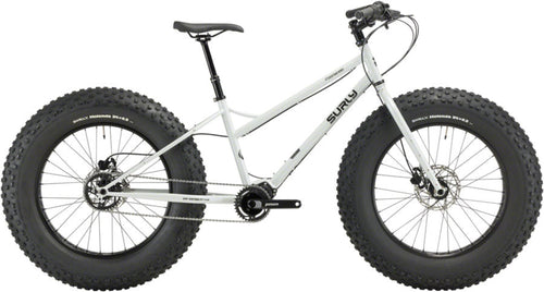 NEW Surly Moonlander Fat Tire Bike - 24", Steel, Lunar Dust Gray - 210000058878