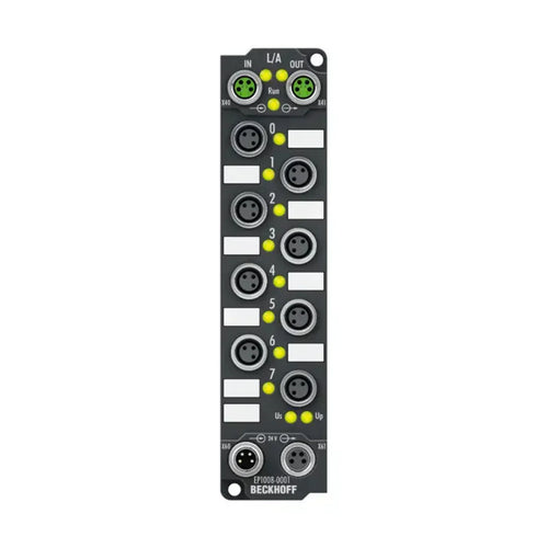 Beckhoff EtherCAT Box, 8-Channel Digital Input - EP1008-0001