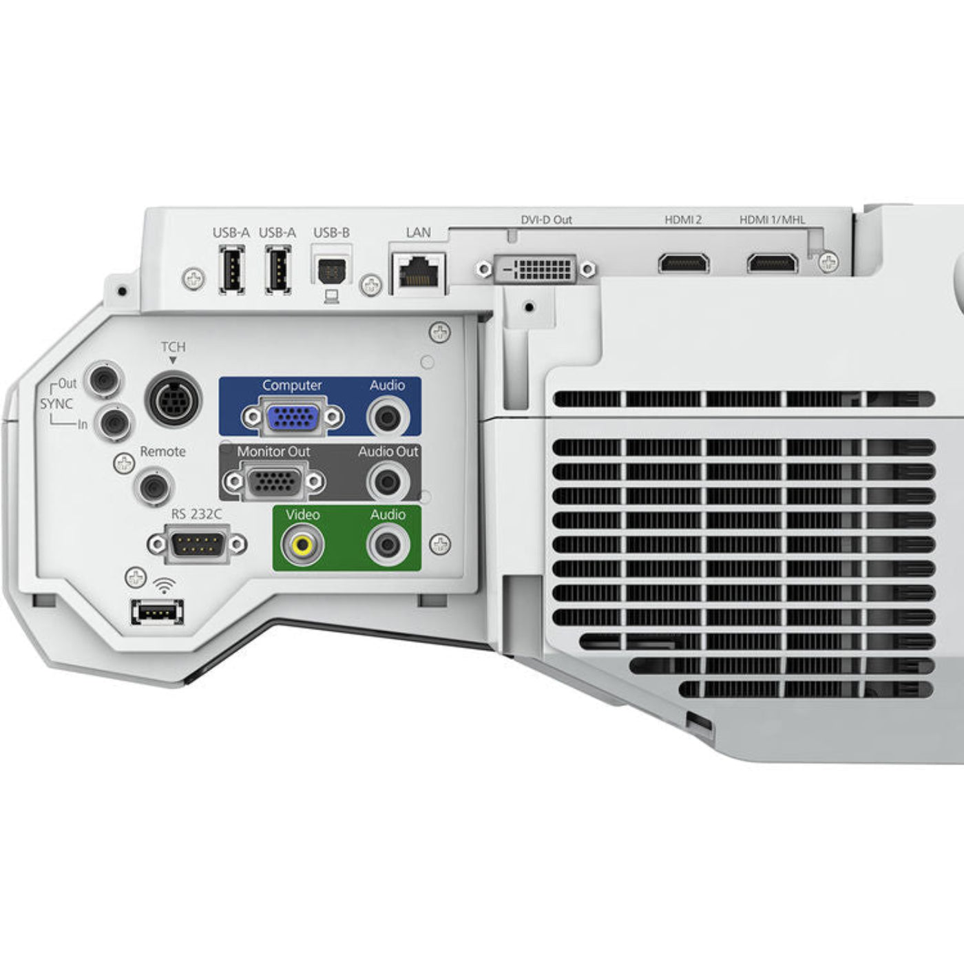 Epson BrightLink 710Ui 3LCD WXGA Ultra-Short Throw Projector - V11H877022