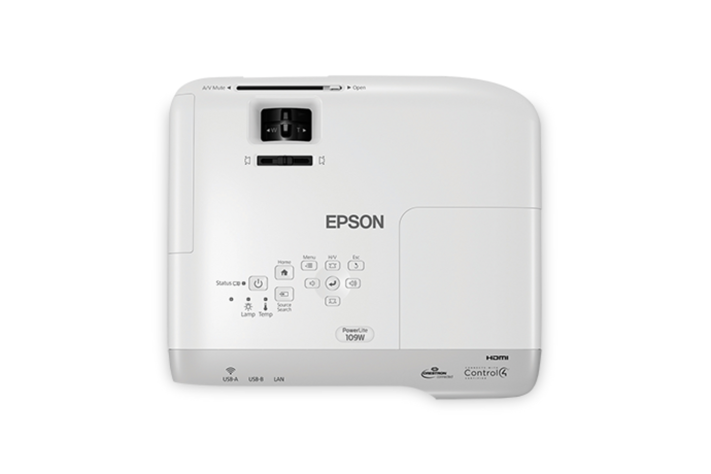 Epson PowerLite 109W 3LCD WXGA Projector - V11H861020