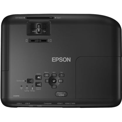 Epson PowerLite 1286 3LCD WUXGA Projector - V11H846120
