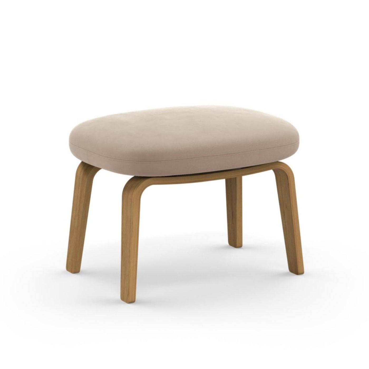 Normann Copenhagen Era Footstool - Wood Legs - 707217