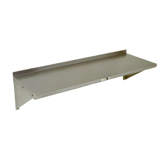 John Boos EWS8-1296 Wall-Mount 96" W x 12" D Shelf - JBEWS81296