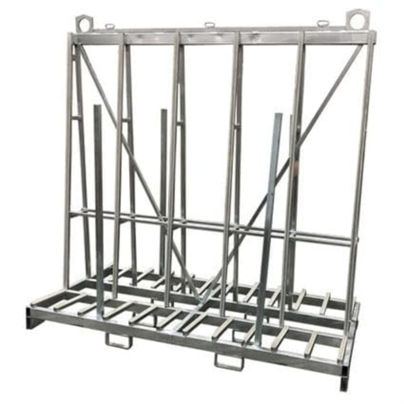Weha Extra Tall A Frame Double Sided Transport Cart 92" X 43" X 94" - 143363