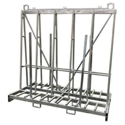 Weha Extra Tall A Frame Double Sided Transport Cart 92" X 43" X 94" - 143363