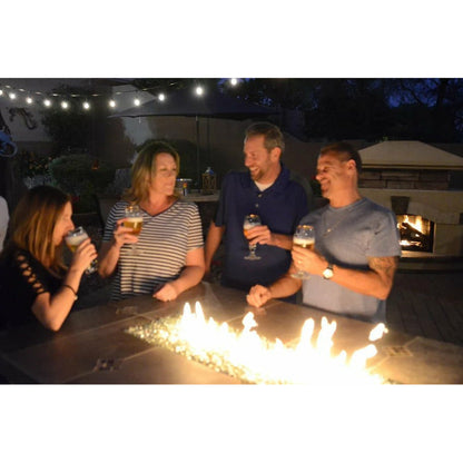 KOKOMO Entertainer Bar Gas Fire Pit Table with fire glass - Entertainer-FP