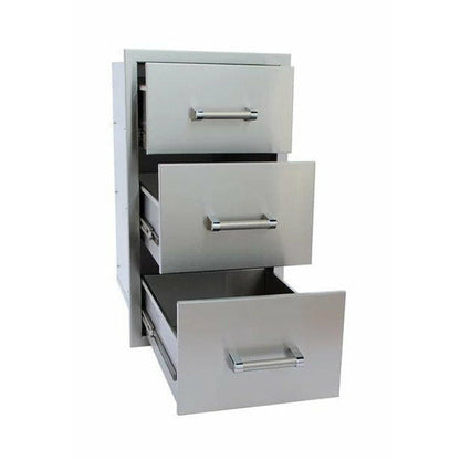 KOKOMO Outdoor Kitchen Stainless Steel Triple Drawer - KO-TD18