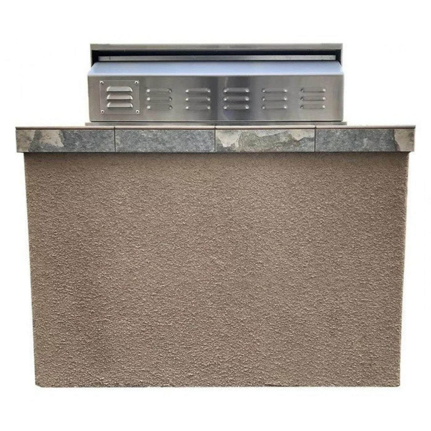 KOKOMO Panama 4' BBQ Island with 4 Burner Built In BBQ Grill - PANAMA