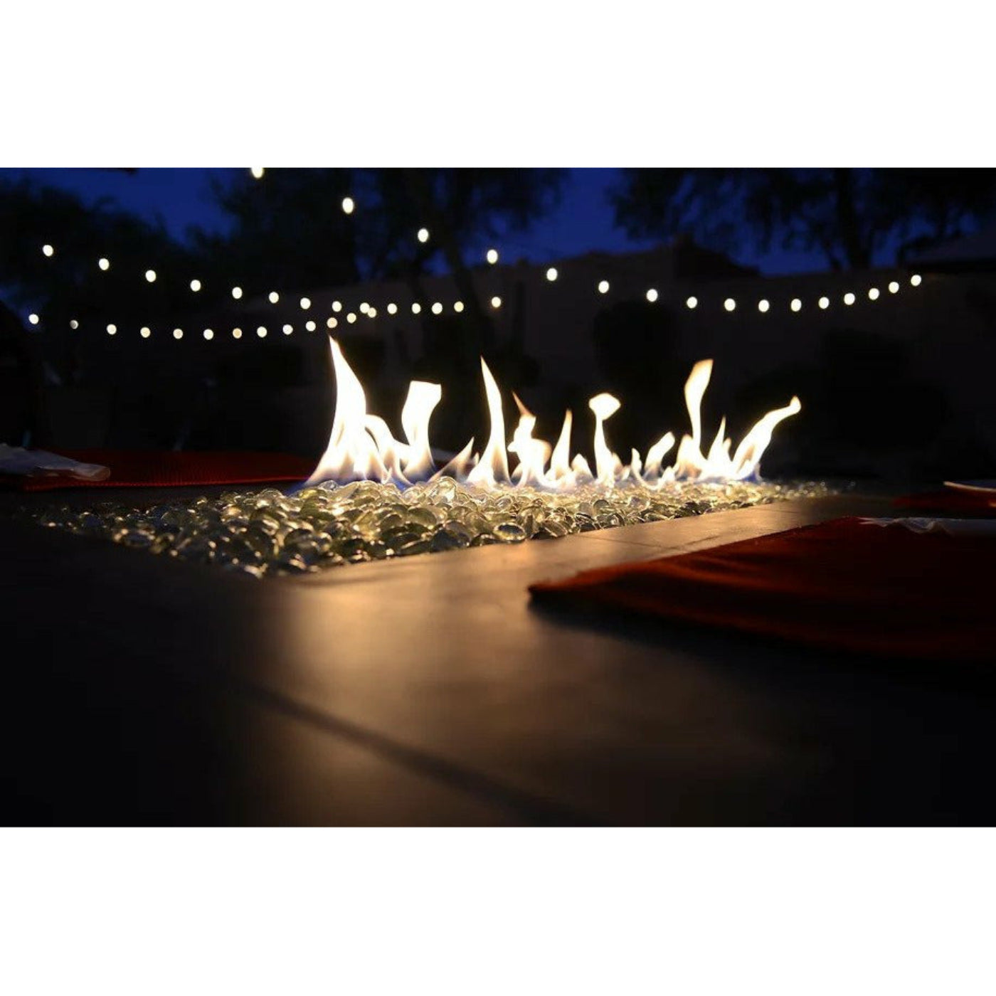 KOKOMO Entertainer Bar Gas Fire Pit Table with fire glass - Entertainer-FP
