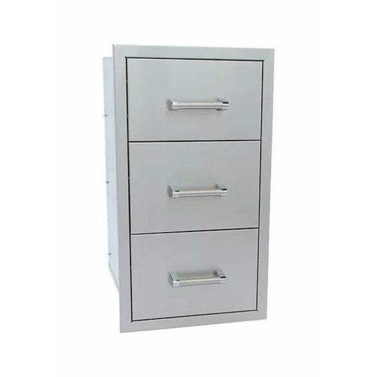 KOKOMO Outdoor Kitchen Stainless Steel Triple Drawer - KO-TD18