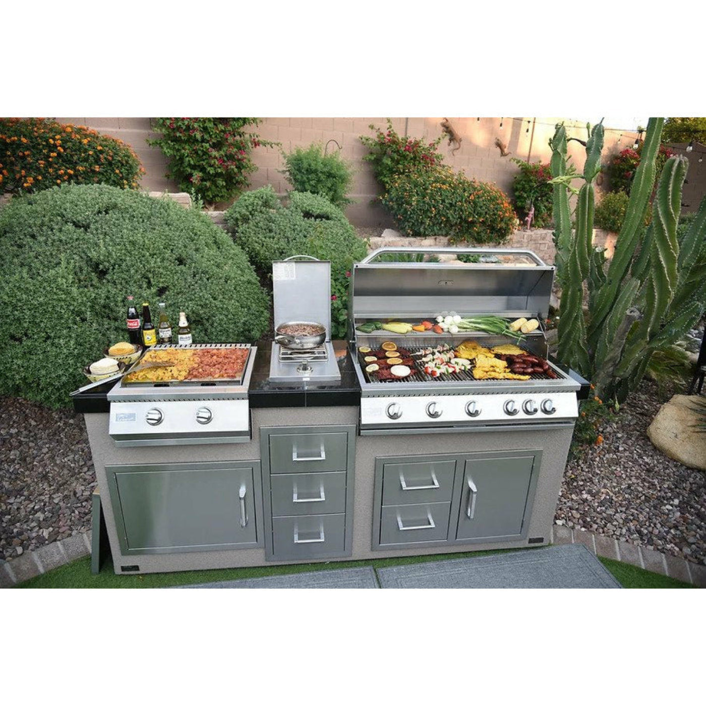 KoKoMo 40” Built in Gas Grill - KO-BAK5BG