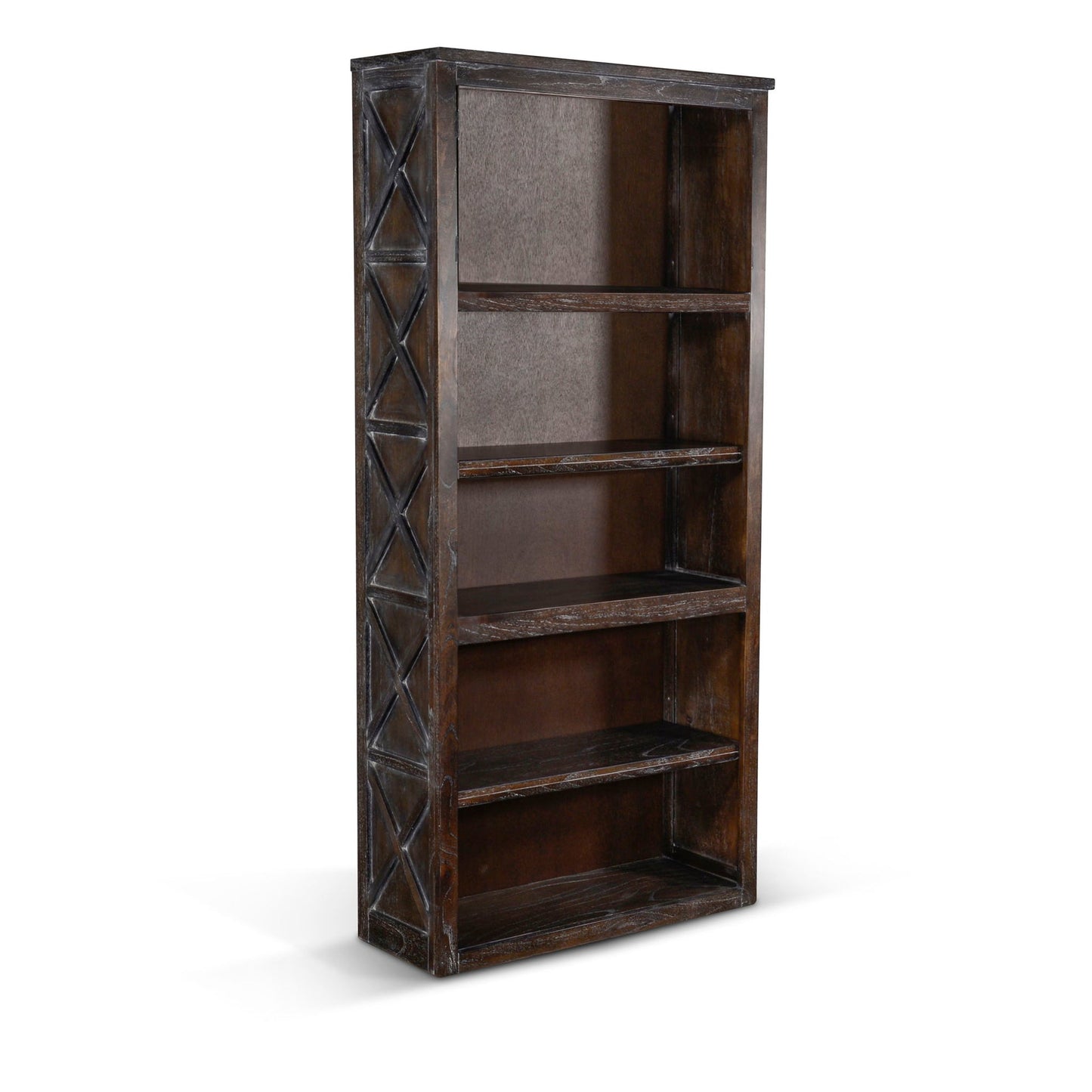 Sunny Designs Sofia - Bookcase / Open - Dark Brown - 2822ED-BO