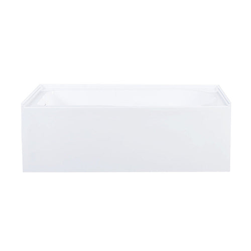 Char-Griller Voltaire 60 x 32 Skirted Left Drain Soaking Apron Bathtub in Glossy White with I - 1769840561112_541