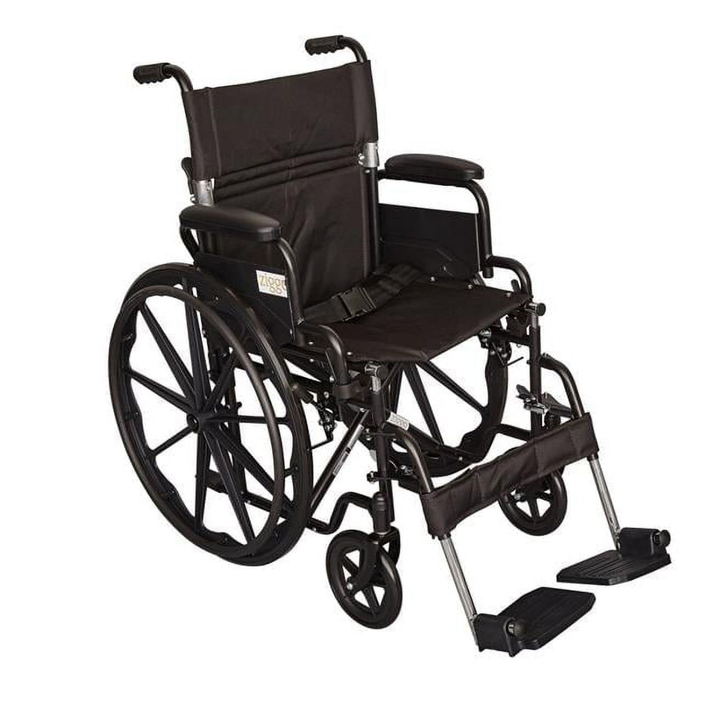 Char-Griller Ziggo ZG1800 18 in. Seat Width Pediatric Wheelchair for Kids & Children, Black - SKU_1770027587114_793