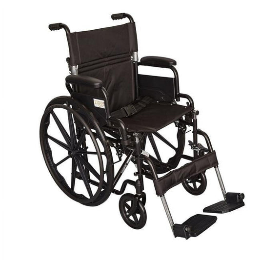 Char-Griller Ziggo ZG1800 18 in. Seat Width Pediatric Wheelchair for Kids & Children, Black - SKU_1770027587114_793