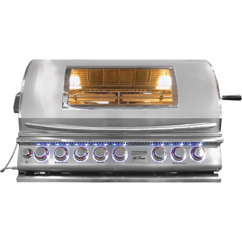Tru Grit Cal Flame Top Gun 40 Inch 5 Burner Built-In Convection Grill BBQ19875CTG - 1770266642400_967
